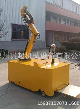 重型全电动行走液压吊机悬臂自动旋转移动式吊机绞盘遥控模具吊车