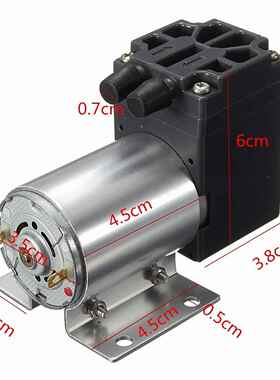 12V负压真空泵抽2气泵支架55L/miNIP带n6-10kpa