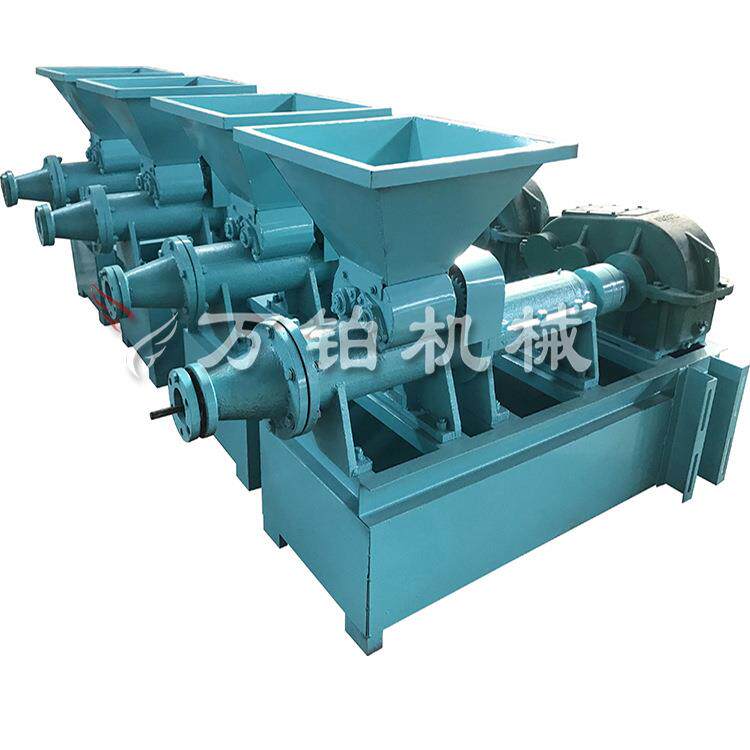 高速挤压高温炭成型机六方烧烤炭棒成型机机制竹炭棒成型机现货