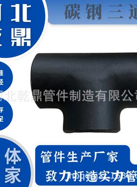供应化工厂三通JIS B2311  STPG370三通  异径压焊接无缝三通