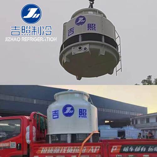 无锡宜兴常州溧阳冷却塔玻璃钢高温圆形冷却水塔方形冷却塔节能