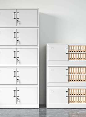 分体五节人事凭证档件案资顶柜皮办公料0630室单节铁文柜子带锁储