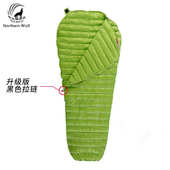 定制羽绒睡袋成人户外露营登山露营防寒保暖拼接单人睡袋