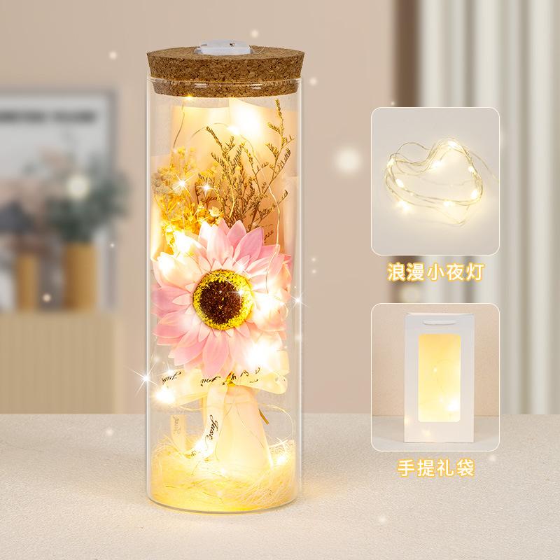 玻璃瓶满天星许愿瓶批发餐桌花艺