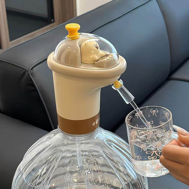 桶装水抽水器可爱电动压水器纯净饮水机矿泉水泵吸水自动出水取水