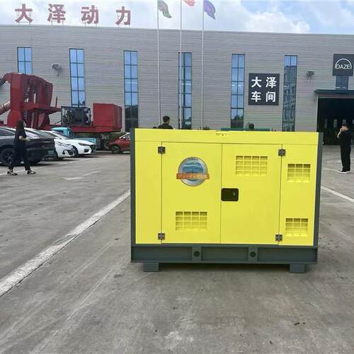 大泽动力低噪音65分贝 20KW25KW柴油发电机 车载安装TOF22000ET