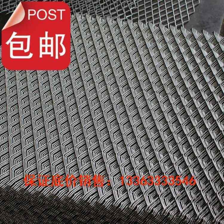 钢笆网片网钢铁丝丝网建筑竹芭笆片脚手钢板17笆网脚手架网脚踏芭