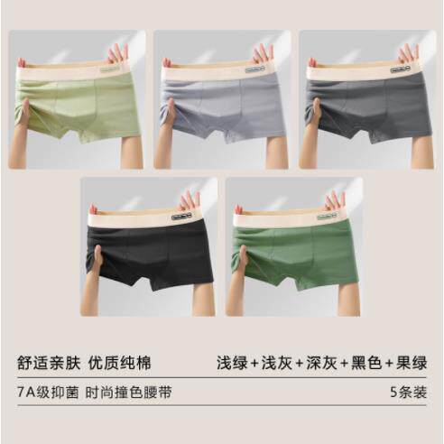 Sexy Cotton Boxers Underwear Men's Underpants Boxer Shor