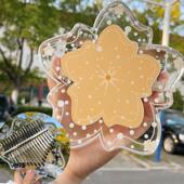 踏音水晶压克力彩绘星花猫爪卡林巴拇指手指琴简单专业1721音板式