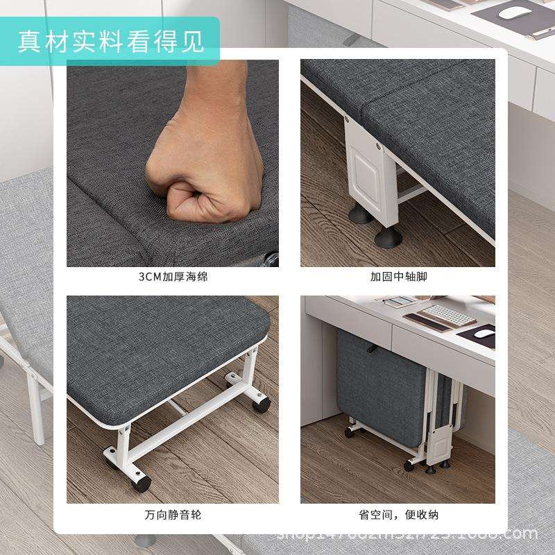 厂家四佐致（收折办室折公叠床单午人床家用简易床军行床休睡床躺