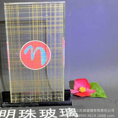 灰门色胶艺术玻酒璃屏风隔断玄关店淋浴房移推拉门824夹夹丝工艺