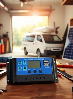 太阳能板套件12VUSB输出带控制器太阳能电池板用于汽车游艇