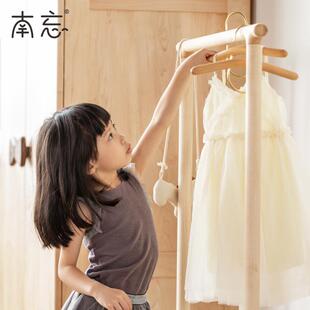 高档南忘/秋千衣帽架挂 创迷意儿童衣木帽架落地实家具可爱你衣架