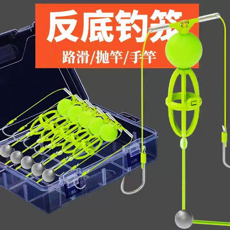 灵活双钩浮力鲢鳙套装鱼钩饵鱼钩