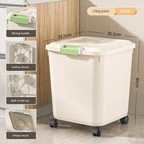 狗粮密封桶40斤50斤猫粮储存桶宠物储粮桶密封防潮装粮食的容器10