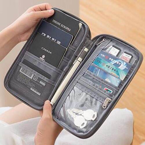 Passport Protective Cover, Wallet, Simple Male And Female Do