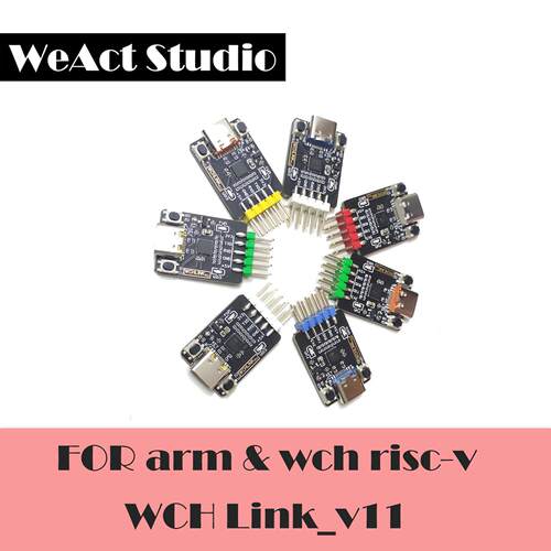 wchlink daplink mini支持全系列arm内核芯片/沁恒RISC-V芯片