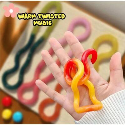 Thermochromic Twist Tangle Toy Attention Training Sss Relief