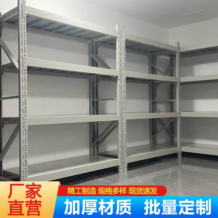 仓储货架多层五金超市升降展示架快递加厚家用地下室储物铁架子
