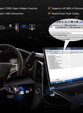 KOLSOLELM327USBV1.5OBD2扫描仪ELM327
