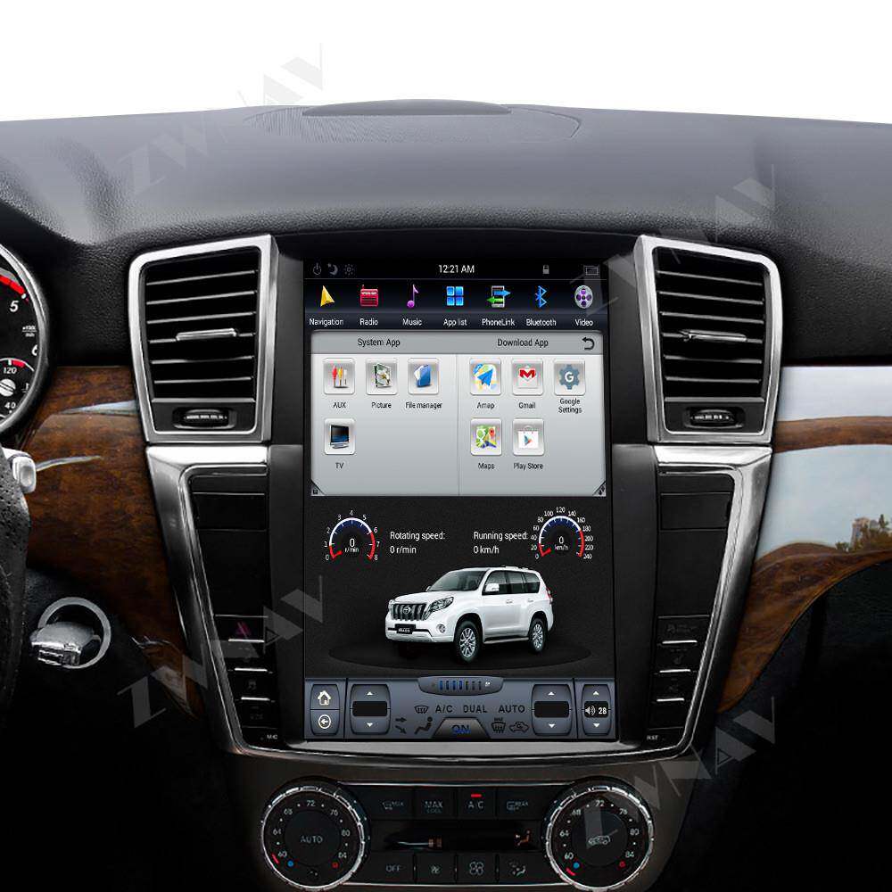 适用于奔驰ML350/300/450/400/500奔驰GL大竖屏导航carplay