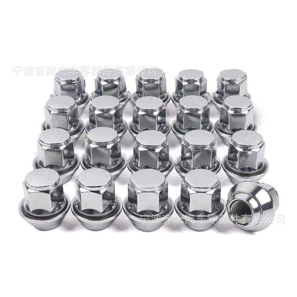 M12*1.5六角螺母轮胎螺母轮毂螺母汽车配件通用轮胎改装Lug