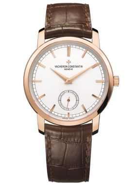 奢品收藏[9.8新]江诗丹顿传袭18K玫瑰金手动机械手表 男款82172