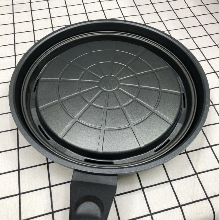 韩国进口两面用煎锅平底锅不粘锅煎牛排双面烤肉锅烙饼锅煎蛋煎肉
