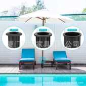 户外伞遮阳伞底座支架加固厂家可调节金属重型底座伞架