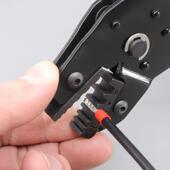 管状端头欧式 接线线头冷压端子电线接头管形压线钳压接钳SN06WF