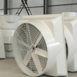 厂房屋顶排气扇热卖大型低噪直驱玻璃钢风机抗腐蚀负压风机