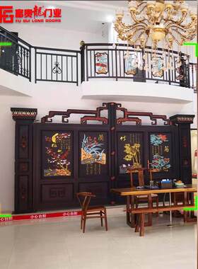 农村房子铝合金平开门 民电宿控乡村自房铝艺大建门VEN 动遥双开