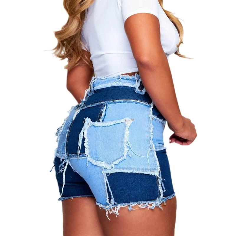 high loose jeans patchwork jeans women selection Womens