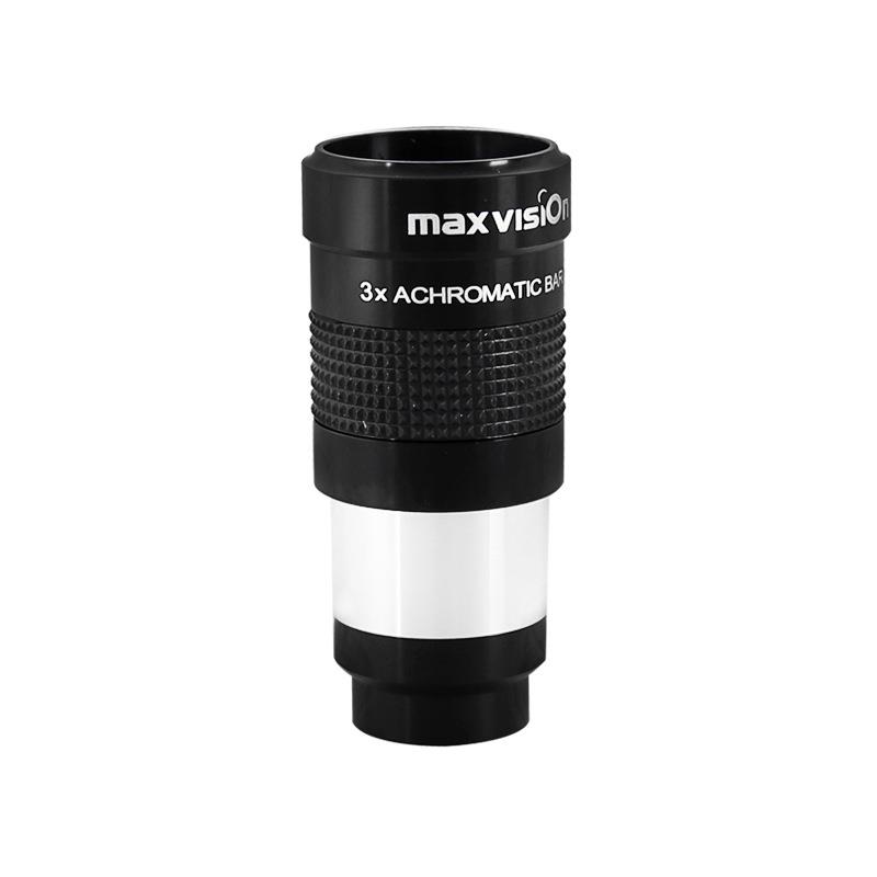 晶华大观Maxvision天文望远镜配件3X增倍镜金属消色差高倍高清3倍