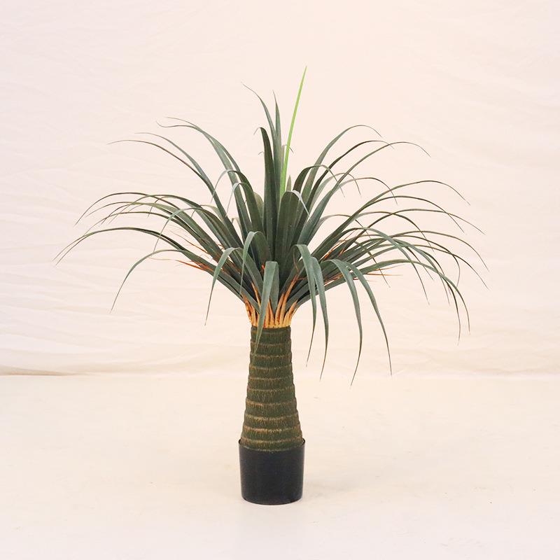 仿真绿植龙血树盆栽室内外造带景植落YHT地摆件绿龙须树室热植物