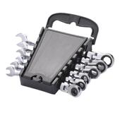 两用活动棘轮扳手套装 快速省力开口呆头梅花扳手五金工具厂家