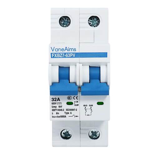 直流断路器DC600-1000v-1200V光伏空气开关新能源电动汽车UPS专用
