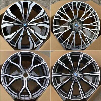 19/20/21/22/23寸万吨锻造轮毂适用X5X6X7锻造改装汽车铝合金轮毂