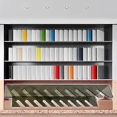 全屋定制压克力色板色卡槽展示架整体橱柜门板瓷砖石材试用包斜插