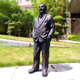 正品大禹人物雕塑璃纤铸铜像定制大玻型广场公维园户外园林景观装