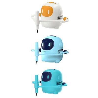 Kids Drawing Robot with 252 Cards Lightweight Learning Toy
