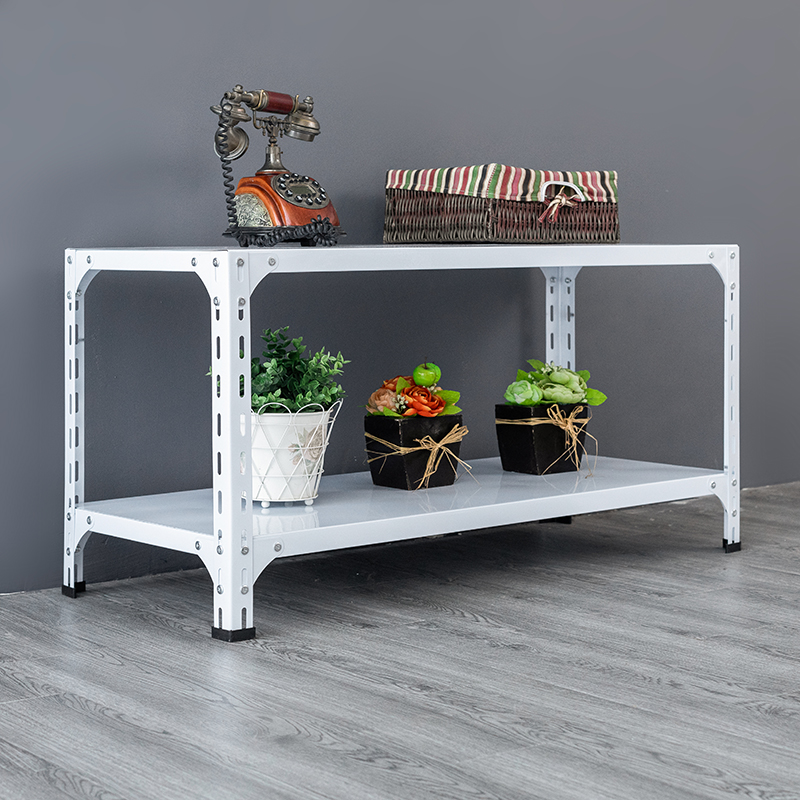 货架仓库多功能角钢置物架储物铁架子自由组合二层家用仓储展示架