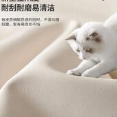 全实床头柜轻985奢岩板储物柜卧室简收约现代床边小柜皮质户木型