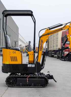 出口芬H程T10小型挖掘10履带挖机 ele兰ctric extcavaor工小挖机