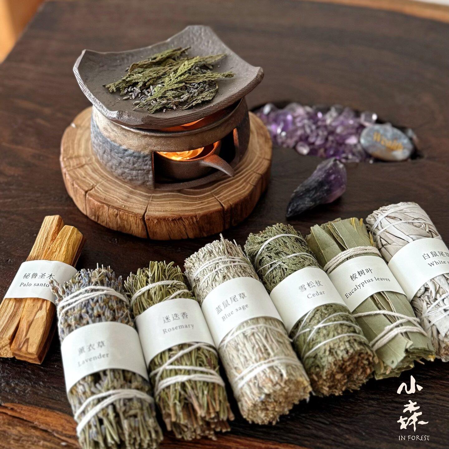 小森之家手作日式烘烤炉陶瓷薰香植物雪松香薰炉烤泡茶炉桌面摆