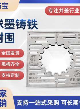 武汉路球墨铸铁树围市政园林公园绿化树池篦子井盖板方形护树板