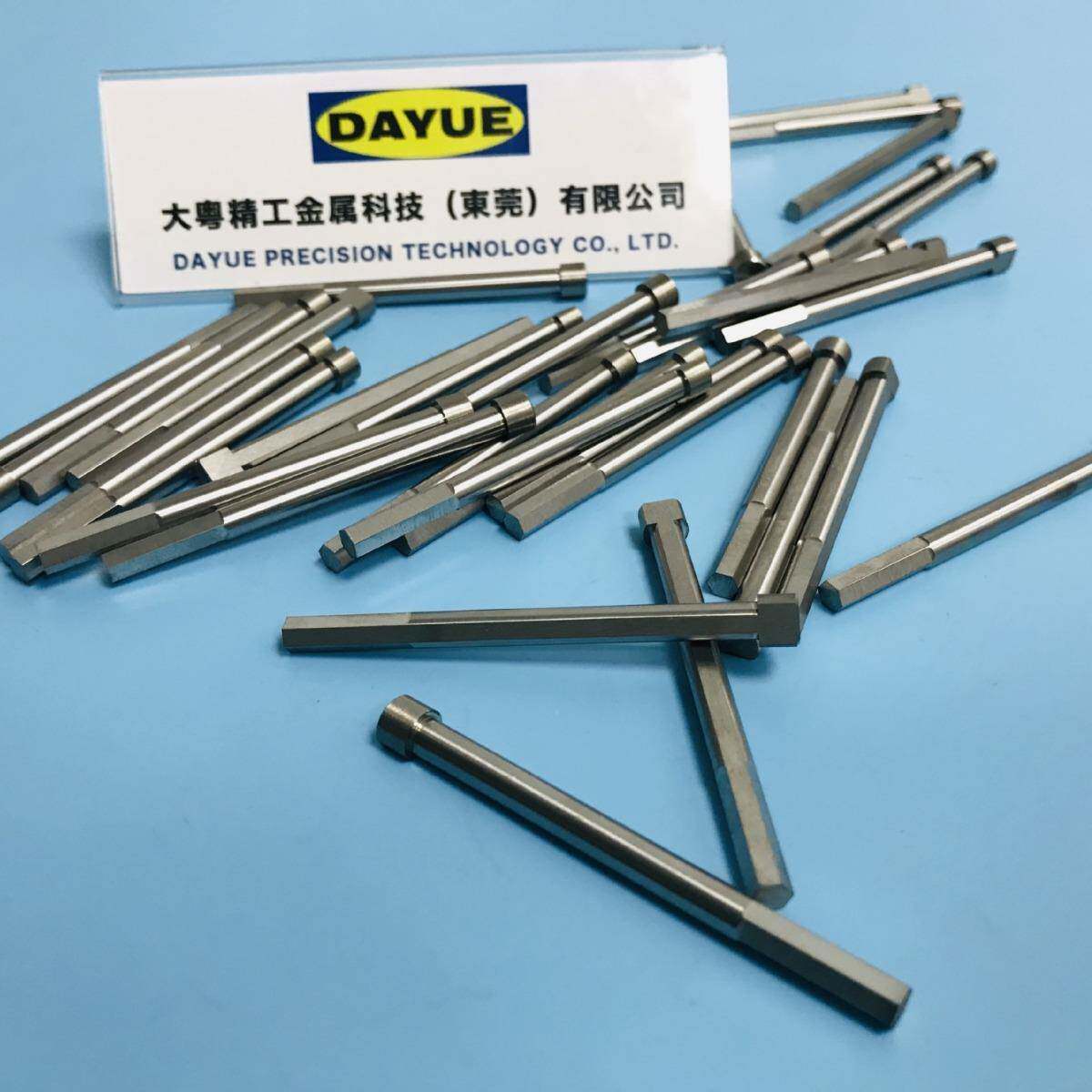 冷墩机二冲模具不锈钢螺丝平头十字冲头定购非标冲模M42高速钢