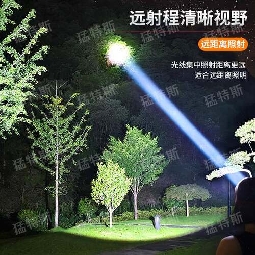 强光LED感应头灯超亮家用户外远射变焦夜钓灯头戴式便捷矿灯手电