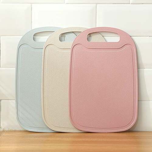 Wheat straw cutting board for home use, hanging fruit choppi