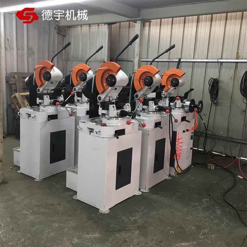 厂家直供手动高速无毛刺切管机半自动水切方管铁管圆锯机割管机